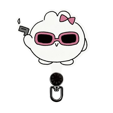 【TOYSELECT】焦凡凡甜酷槍手旋轉手機掛片/夾片