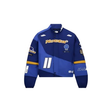 Nocta x Nike L ART Racing Jacket 聯名款 寶藍色 上衣 長袖 外套 夾克 賽車夾克 高領 休閒 保暖 FD2195-455