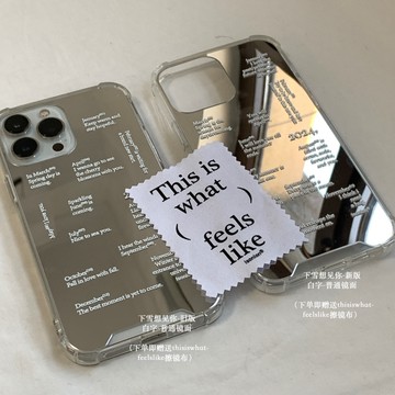 ✦Closed✦下雪想見你 iPhone 18 17 16 15 14 13 Pro Max 鏡面 手機殼 保護殼