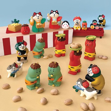 日本Decole Concombre - 一起撒豆子啊