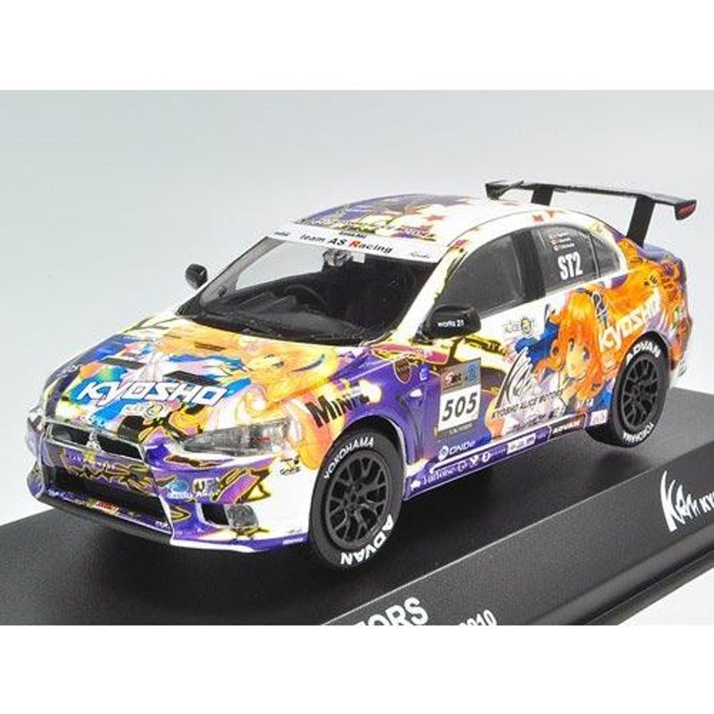 KYOSHO 1/43 KYOSHO ALICE MOTORS LANCER EVOLUTION X 2010 完成品