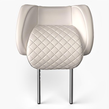 I'm Van 新款Palisade SP絎縫第二代汽車頭枕  1個  香草米色