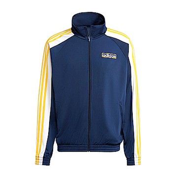 Adidas Adibreak TT IU2363 男 立領 外套 運動 休閒 寬鬆 復古 三葉草 深藍