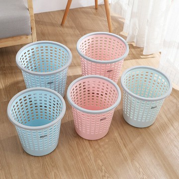 塑膠鏤空垃圾桶家用大號客廳衛生間廚房無蓋大號紙簍收納桶批發
