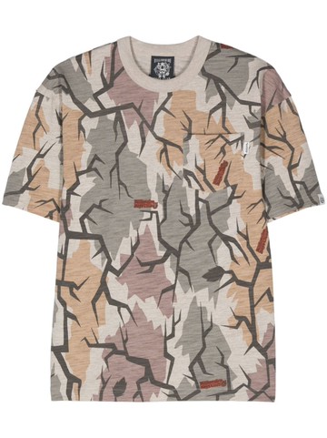 Billionaire Boys Club - camouflage-print cotton T-shirt - men - Cotton - M - Neutrals