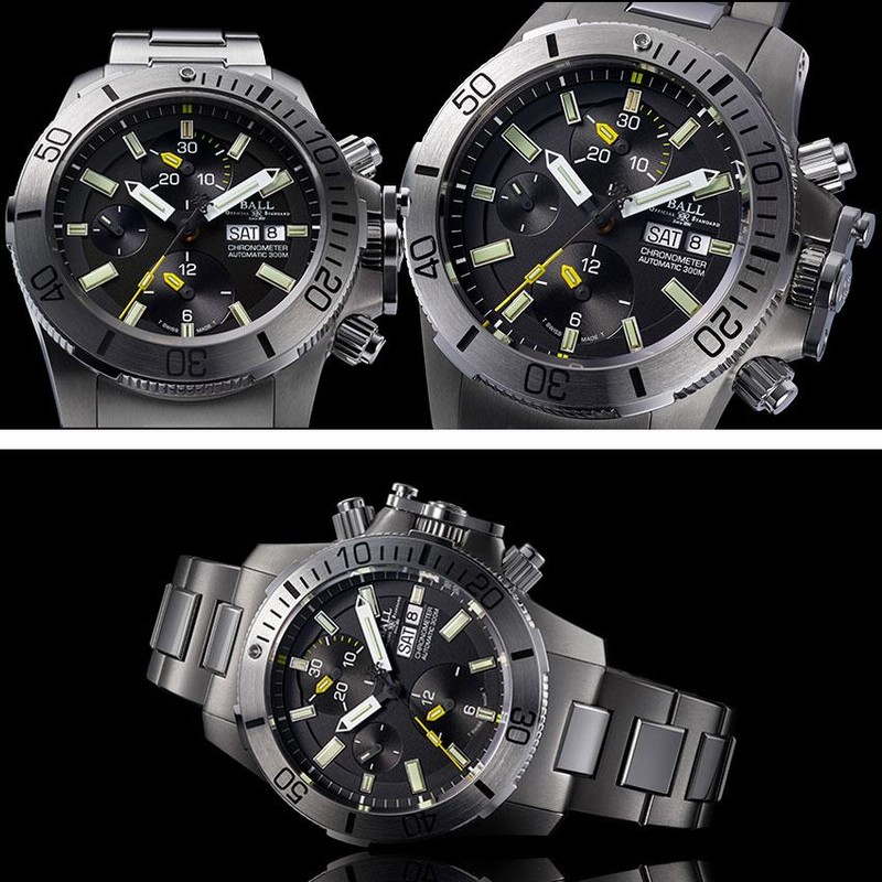 ボールウォッチ 腕時計 SUBMARINE WARFARE CHRONOGRAPH