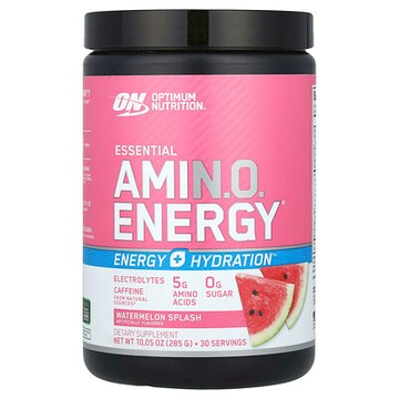 Optimum Nutrition, Essential Amin.O.Energy®，西瓜飛濺，10.05 盎司（285 克）