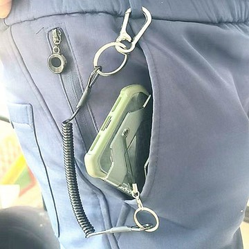 ⚡臺灣上新⚡優選⭐鋼絲繩手機鏈接鑰匙掛繩路亞鉗子控魚器釣魚彈力防丟掛繩漁具用品
