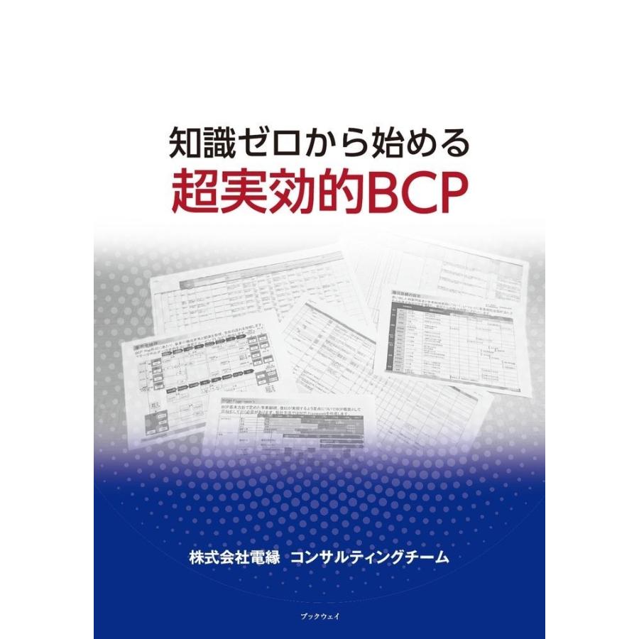 知識ゼロから始める超実効的BCP／株式会社電縁 コンサルティングチーム