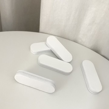 迷你雙面白色擦銀棒拋光純銀防氧化專用擦銀棒拋光條拋光增亮一條