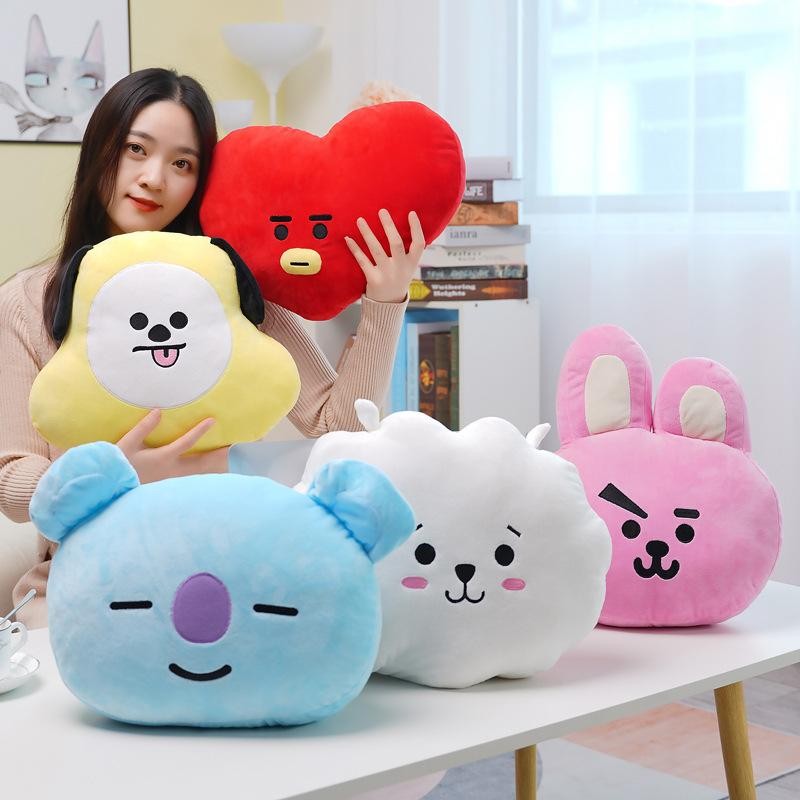 BT21 ぬいぐるみ キャラクター人形ファンギフト可愛い抱き枕