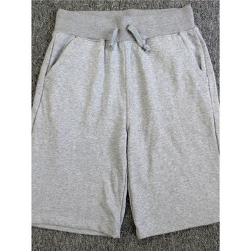 歐美單新款大碼棉毛圈休閑運動五分褲中褲夏季舒適短褲男家居熱褲