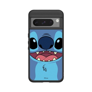 Pixel 8 Pro SolidSuit 黑 - 迪士尼-史迪奇 Disney Stitch - 經典系列-史迪奇大臉款
