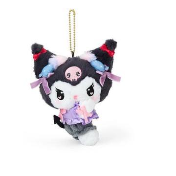 【震撼精品百貨】酷洛米_Kuromi~Sanrio 日本SANRIO三麗鷗 酷洛米絨毛玩偶吊飾-居家*15755