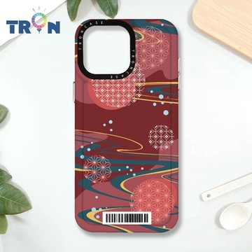 TRON IPHONE 16 PRO MAX 日系和風圓點星河系列 防摔 MAGSAFE 磁吸 太空載具殼 透白 手機殼