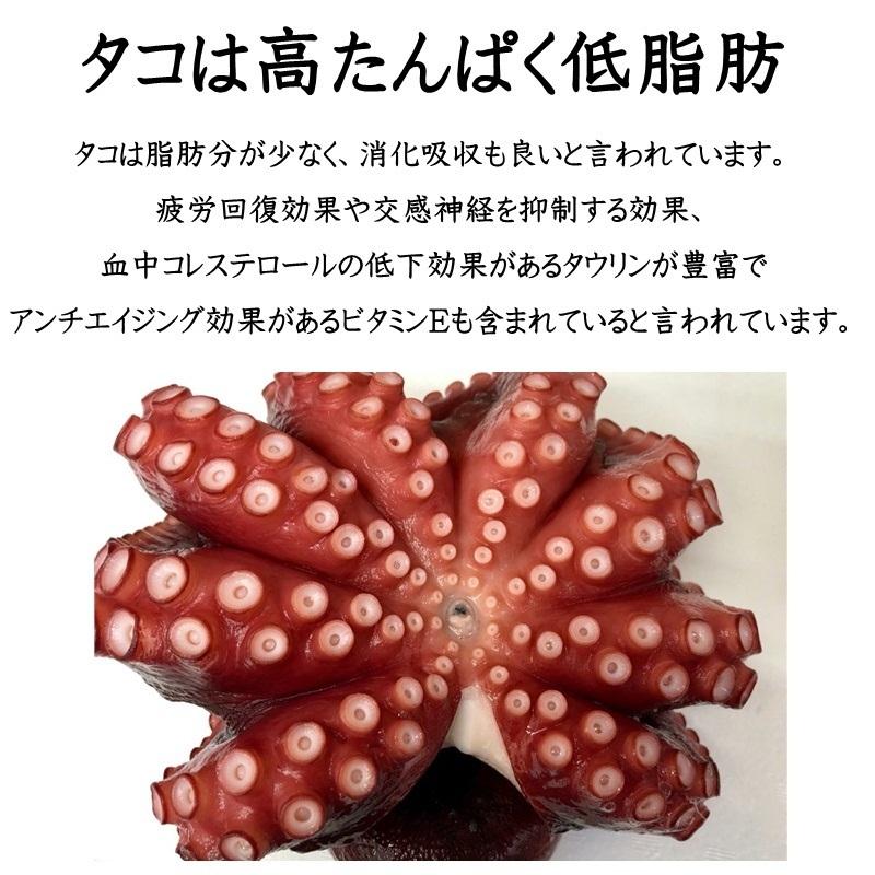 真蛸 たこ チルドでお届け (ボイル済み) 5kg (4杯入り) 特大サイズ 色々な料理にお使いいただけます