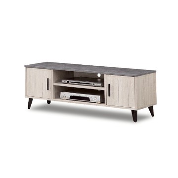 ASSARI-蒂芬尼仿岩紋4尺電視櫃(寬121x深40x高46cm)