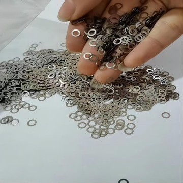 【臺灣出貨】滿109出貨 304 316不鏽鋼平墊圈卡簧 U型E型金屬薄墊片銅鋁鐵激光件加工定製