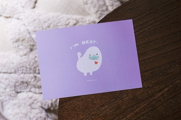 【I'm okay】明信片