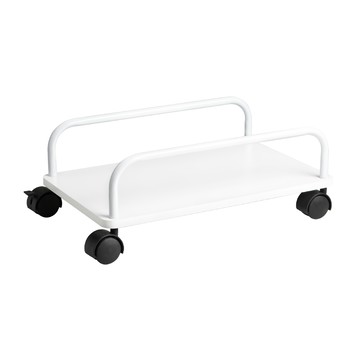 AMOS 亞摩斯 活動型防潑水主機架 LAA004WH  白色