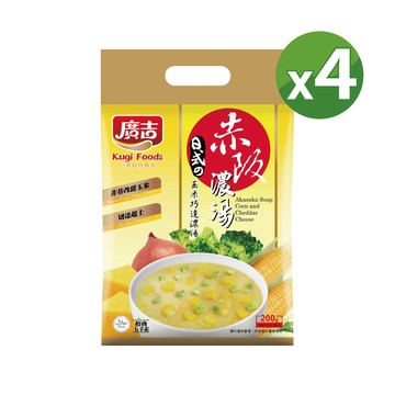 廣吉 赤阪濃湯-玉米巧達口味x4