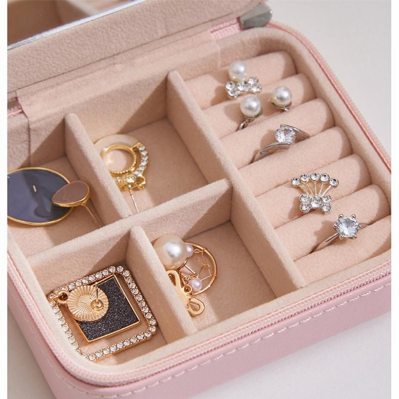 ジュエリーボックス 通販 大容量 アクセサリーケース アクセサリー収納 おしゃれ アクセサリーボックス かわいい 指輪 リング ピアス ネックレス 大きめ Cj022 Backyard Family バッグタウン 通販 ミラー付きトラベルジュエリーボックス 小型ジュエリーオーガナイザー