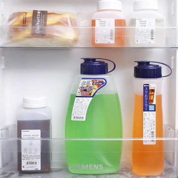 日本進口冷水壺檸檬果汁扎壺涼水壺家用水瓶耐溫-20~120℃