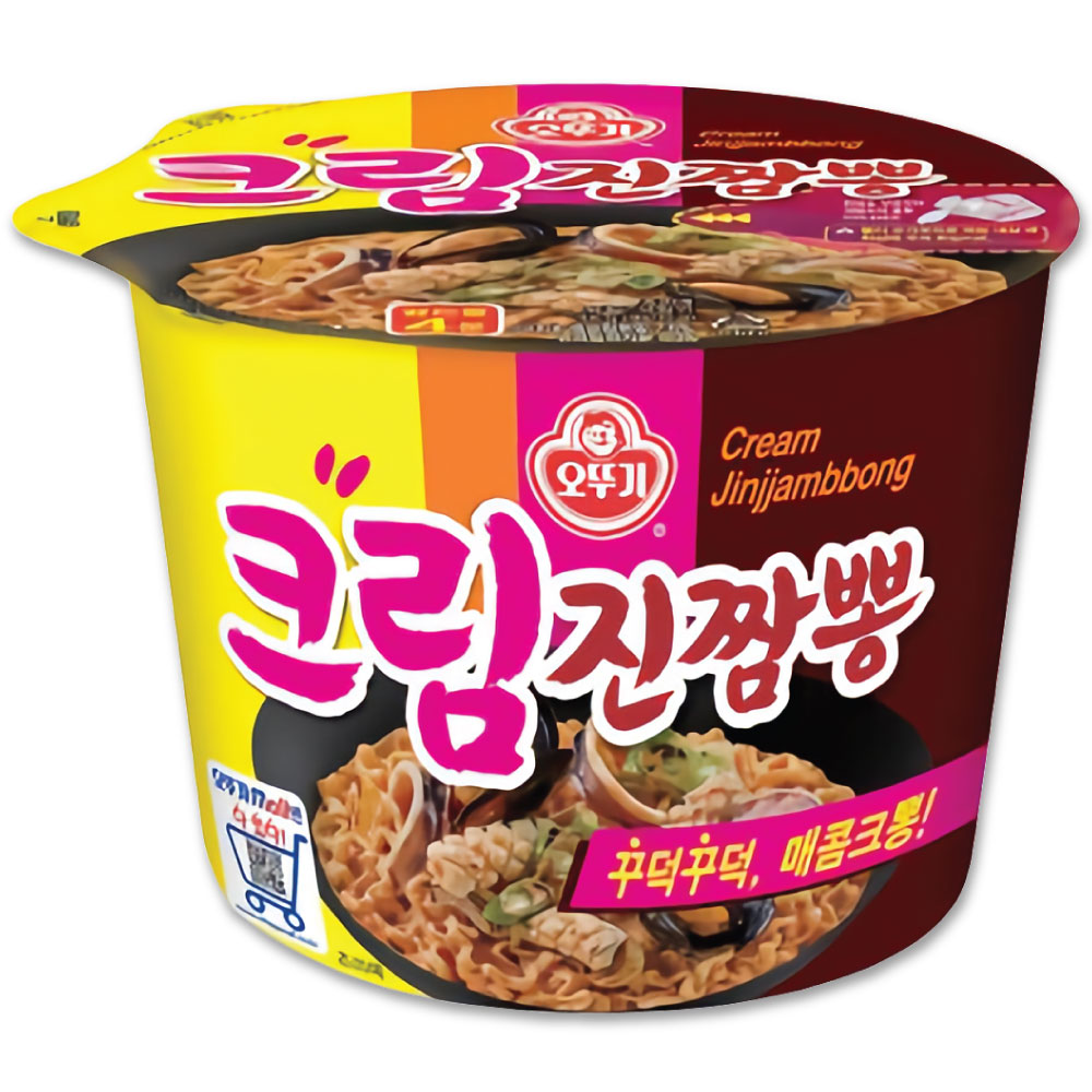 クリーム ジンチャンポン カップ麺 105ｇ 1個 　韓国　カップラーメン　韓国ラーメン 辛い　甘辛　辛旨　ラーメン