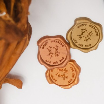 封蠟貼紙 喜帖貼紙 十入組
