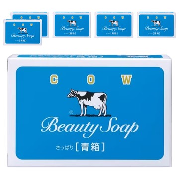 COW STYLE 牛乳石鹼 滋潤香皂 茉莉清爽  85g  6個