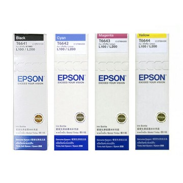 滿額現折180★EPSON T6641/ T6642/T6643/T6644原廠墨水(四色一組)適用 L355/L120/L121/L455/L365/L555/L350/L360/L1300/L565/L220/L550/L300/L310/L380/L385/L605/L1455
