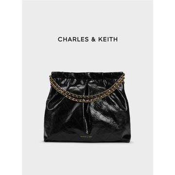 (免運)[包店專享]CHARLES&KEITH春夏CK2-40671449大號鏈條單肩流浪包女