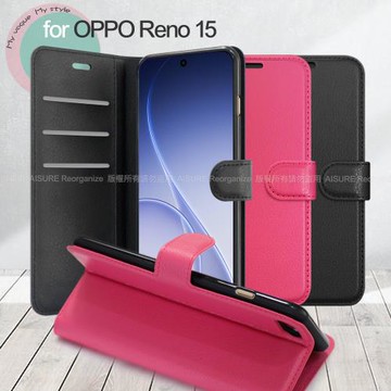 Dapad OPPO Reno 15 百搭時代多卡式夾層皮套