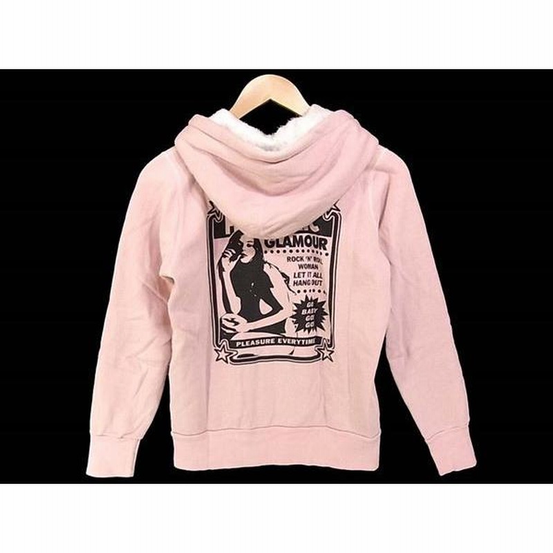 ヒステリックグラマー 0114CF04 レディース ジップパーカー ピンク系 L's FREE HYSTERIC GLAMOUR 【中古】 |  LINEブランドカタログ