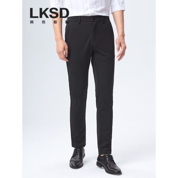 [斷碼特賣]萊克斯頓修身版休閑褲男2026春夏新款百搭職場通勤長褲