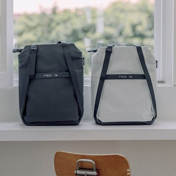 【Citiesocial酷暑流行限時75折起】【 NEO 全新系列 】Vertical Tote 直型托特包 - 雙色選購 蟬翼白