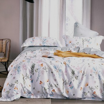 貝淇小舖 40支100%純天絲TENCEL鋪棉 7件式  雙人  夢境  床罩組