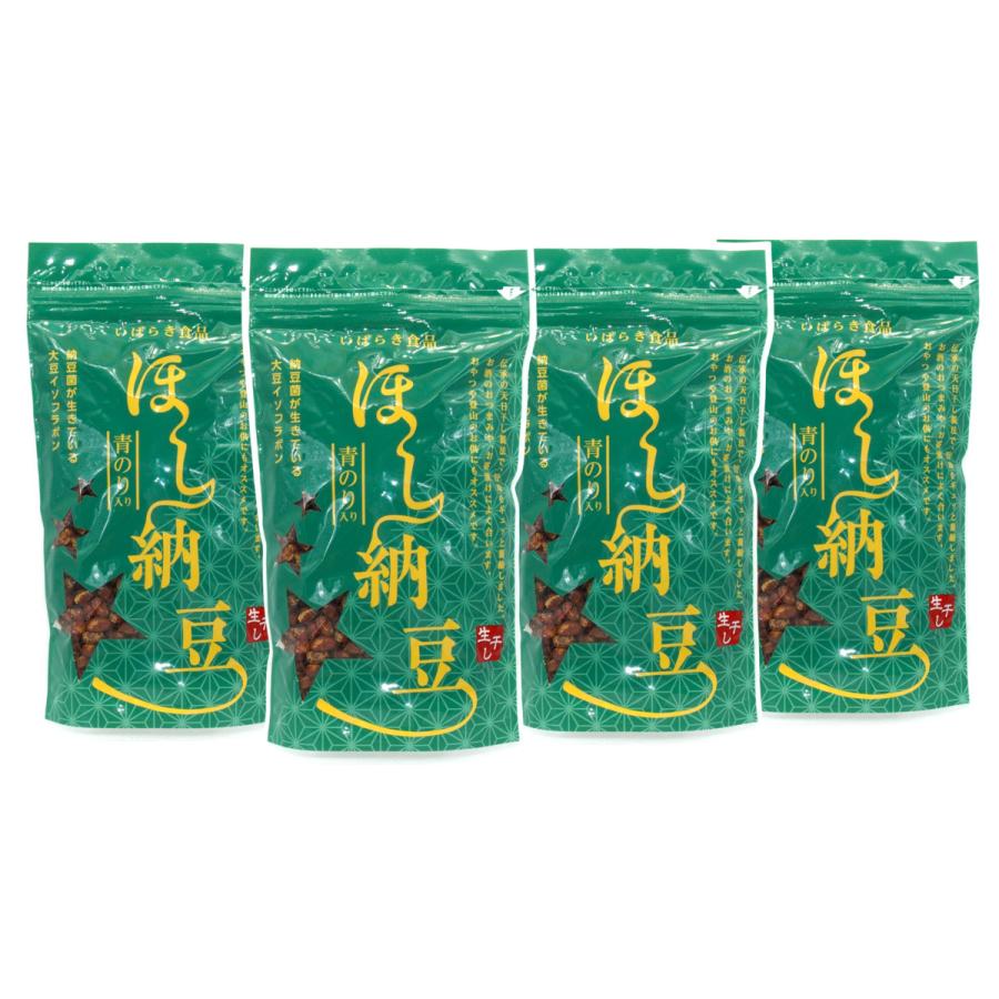 いばらき食品 生干納豆 青のり入 270g×4個セット(計1080g)