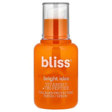 Bliss, 明亮創意，維生素 C 與三肽亮膚精華，1 液盎司（30 毫升）