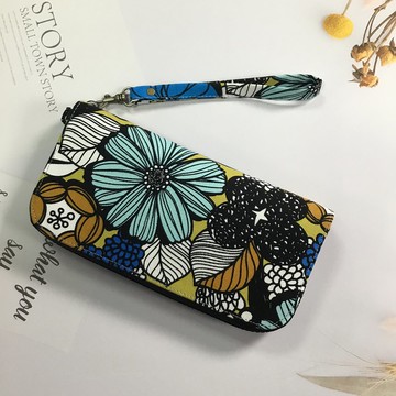 幸運招財豐巢長夾 -花團錦簇