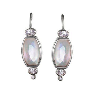 SOIRÉE BY N.Y. 蒔華芮︱Oceano 燈花彩燦珠貝耳環