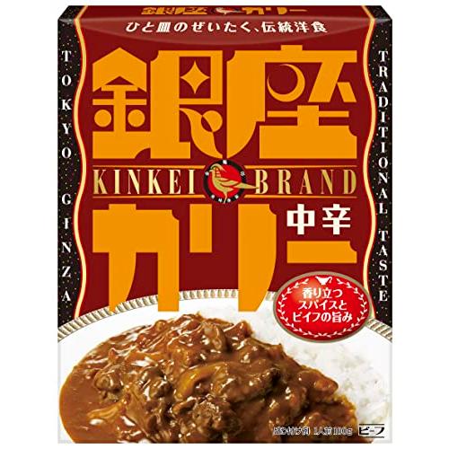 明治 銀座カリー 中辛 180g×5個