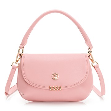 PLAYBOY-手提包附長背帶 flat系列 - 粉色(541-3601-12-7)