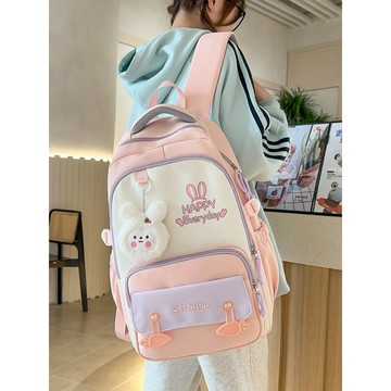 特價💡新款輕便減負大容量雙肩包小初高中學生手提補課袋高顔值多層背包 背包  後背包 雙肩包 書包 輕量化背包 NBDB