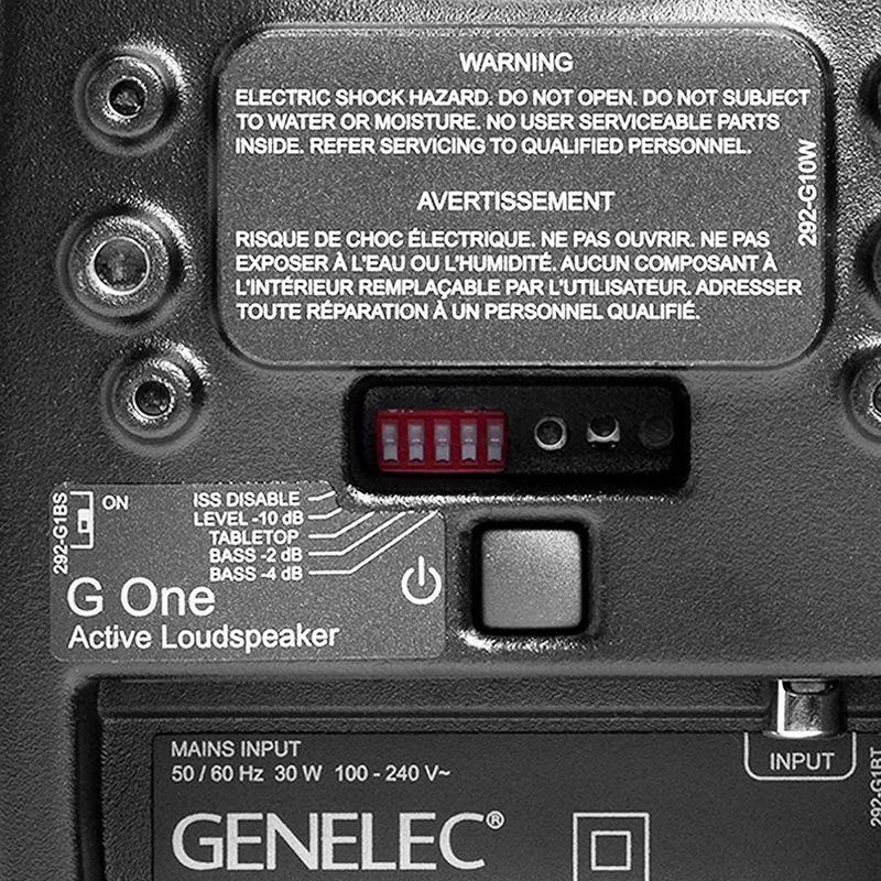 モニタースピーカー Genelec ジェネレック G One アクティブスピーカー (1本) (ブラック)