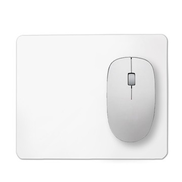 白色素面方形滑鼠墊 大尺寸滑鼠止滑墊 防滑滑鼠墊 客製化禮品贈品 B4774