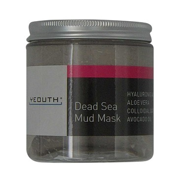 YEOUTH 悠絲 煥顏淨膚死海泥面膜 236ml 含玻尿酸、膠狀燕麥片、蘆薈、酪梨油  1罐