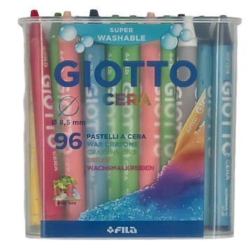 GIOTTO 兒童隨身蠟筆 超級可清洗  12色  1組