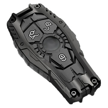 Chronicle Shield Line 高級賓士專用 GLS / GLE / GLC / E-Class / S-Class 金屬鑰匙殼 A型 葫蘆款  A타입  夜曲灰