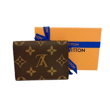LOUIS VUITTON M63801路易威登 LV 經典Monogram老花名片夾/卡片包/零錢包